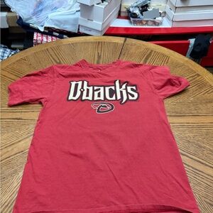 ' Red D-backs Short Sleeve Tee